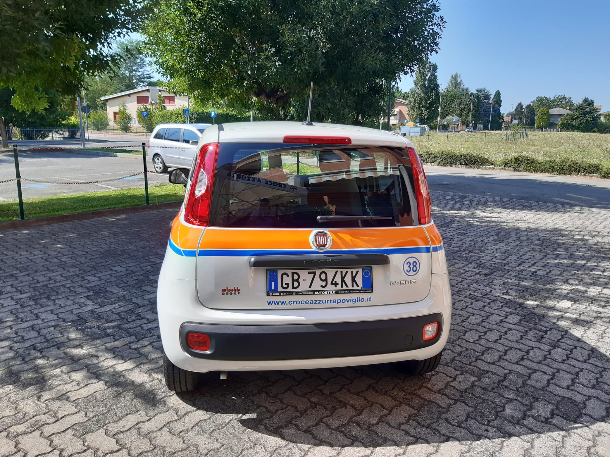 2021 consegna P38 Panda